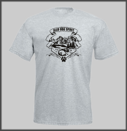 Sled Dog Spirit Shield T Shirt